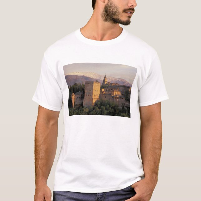 Spanien, Granada, Andalusien Alhambra T-shirt (Framsida)