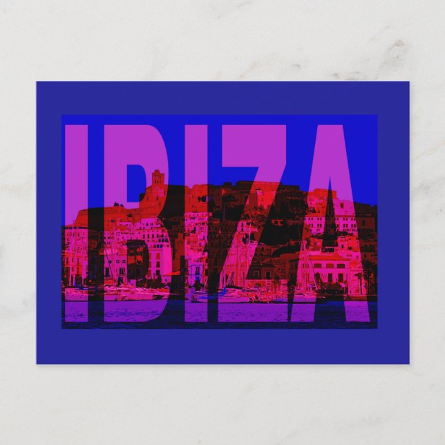 Spanien Ibiza Vykort (Framsida)
