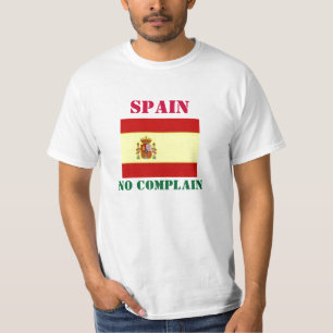 Spanien inga klagomål t-shirt