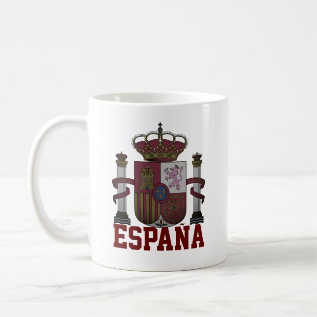 SPANIEN Jackar Arm Kaffemugg (Vänster)