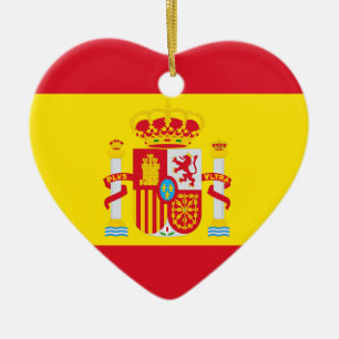 Spanien Julgransprydnad Keramik