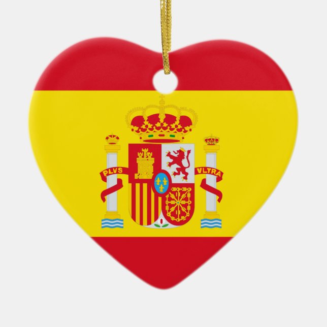 Spanien Julgransprydnad Keramik (Framsidan)