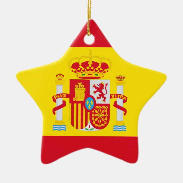 Spanien Julgransprydnad Keramik (Framsidan)