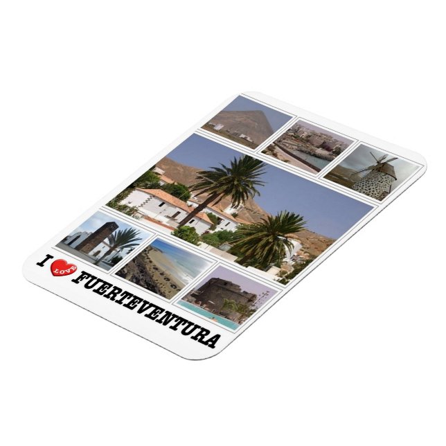 Spanien - Kanarieöarna - Fuerteventura - Magnet (Vänstra Sidan)