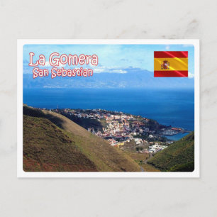 Spanien - Kanarieöarna - La Gomera - Vykort