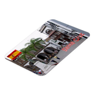 Spanien - Kanarieöarna - La Palma - Santa Cruz - Magnet