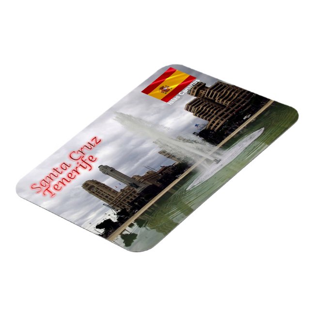 Spanien - Kanarieöarna - Teneriffa - Santa Cruz - Magnet (Vänstra Sidan)