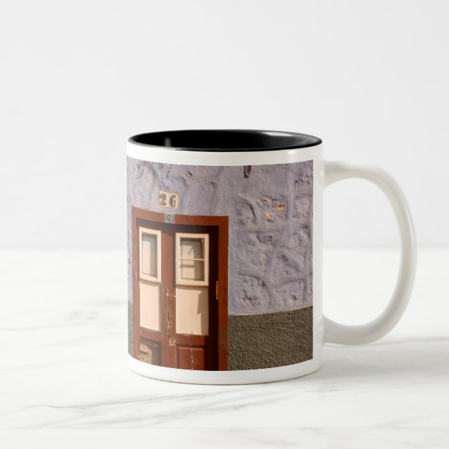 Spanien, Kanarieöarna, Teneriffa, villa Två-Tonad Mugg (Höger)