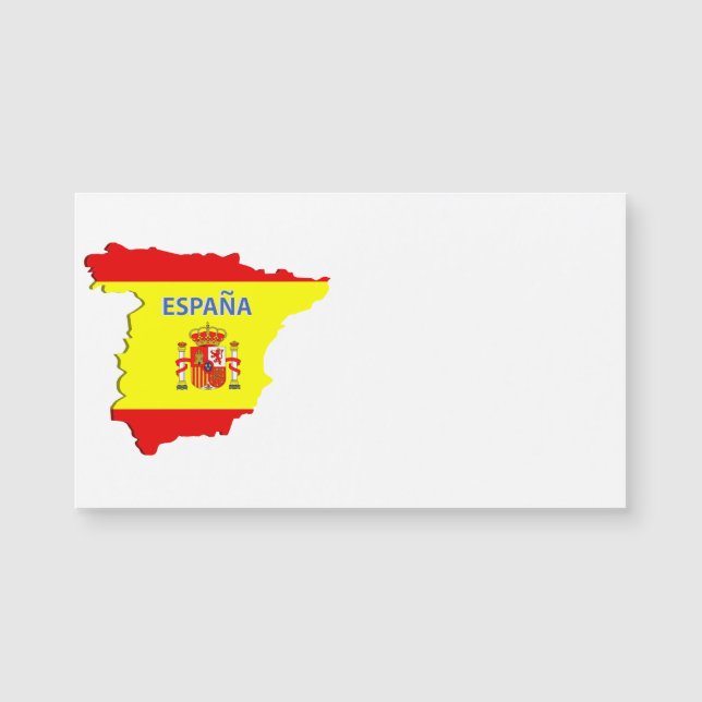 Spanien karta (Framsida)