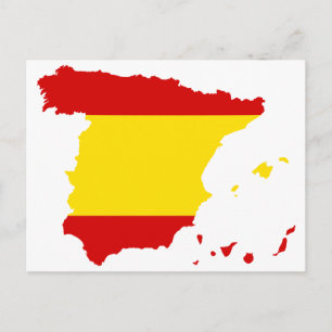 SPANIEN KARTA VYKORT