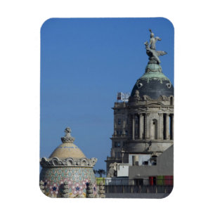 Spanien, Katalonien, Barcelona. Barcelona tak 2 Magnet