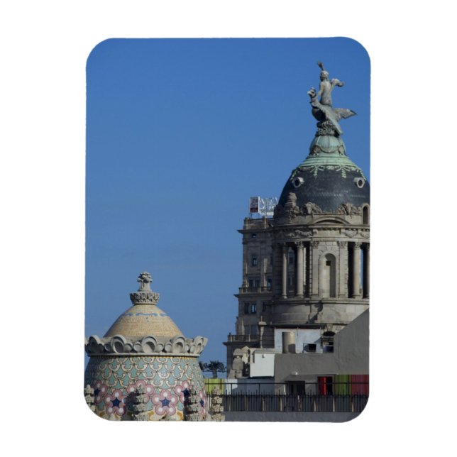 Spanien, Katalonien, Barcelona. Barcelona tak 2 Magnet (Vertikal)