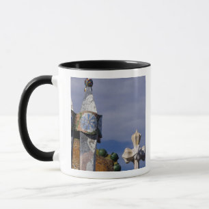 Spanien, Katalonien, Barcelona. Casa Batlló (1906) Mugg