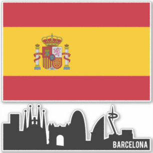 SPANIEN-klistermärken Klistermärken