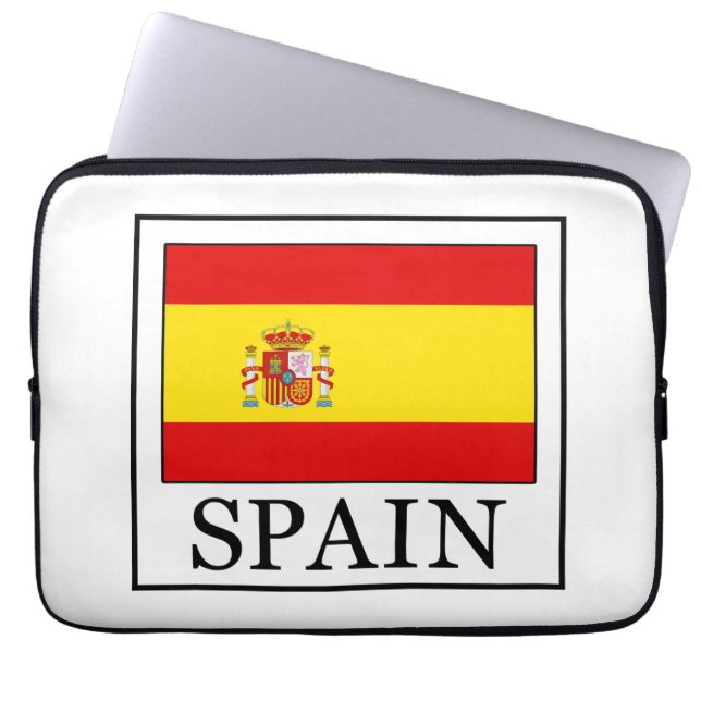 Spanien laptop sleeve (Framsidan)