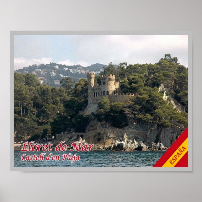 Spanien - Lloret de Mar - Poster (Framsidan)