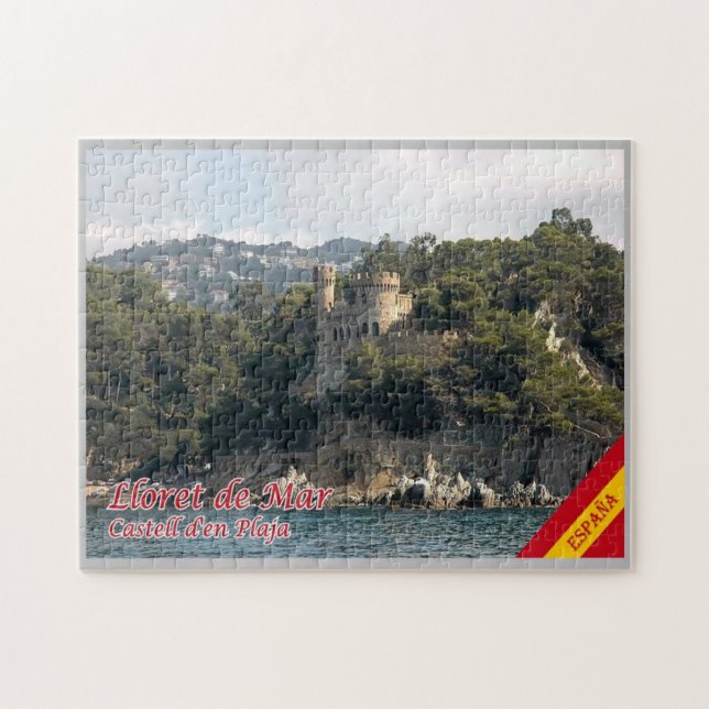 Spanien - Lloret de Mar - Pussel (Horisontell)