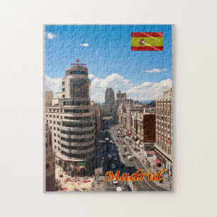 Spanien - Madrid - centrala Avenu - Pussel
