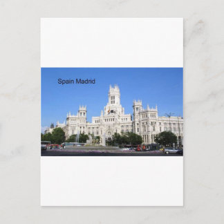 Spanien, Madrid City Hall Plaza de Cibeles (St.K.) Vykort