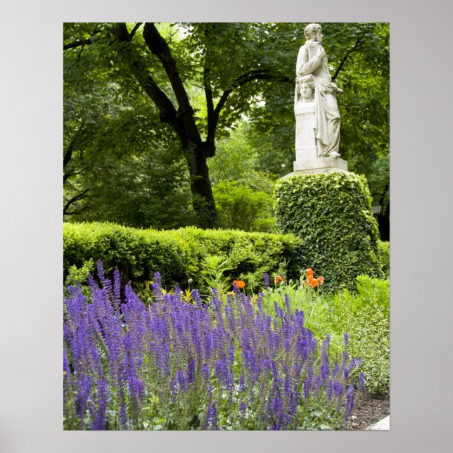 Spanien, Madrid. Kunglig botanisk trädgård aka Rea Poster (Framsidan)