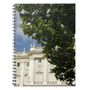 Spanien, Madrid. Kungliga palatset. Anteckningsbok
