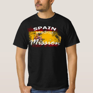 Spanien Madrid Mormon LDS Uppdrag T Shirt