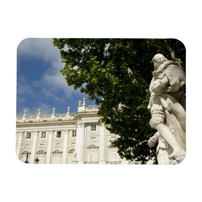 Spanien, Madrid. Royal Palace. Magnet (Horisontell)
