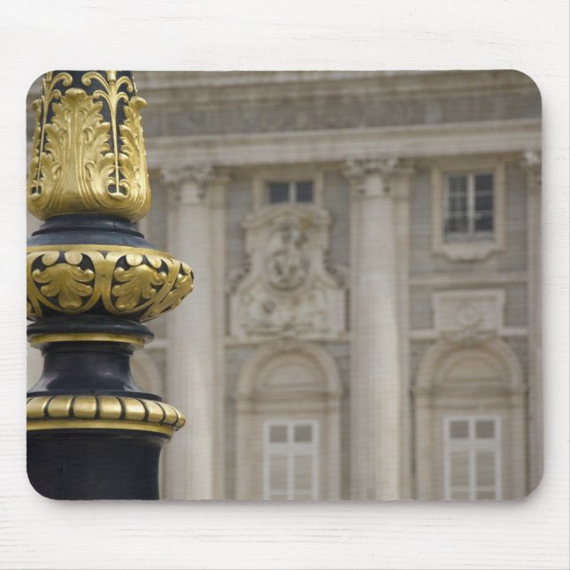Spanien, Madrid. Royal Palace, ornatglödlampa Musmatta (Framsidan)