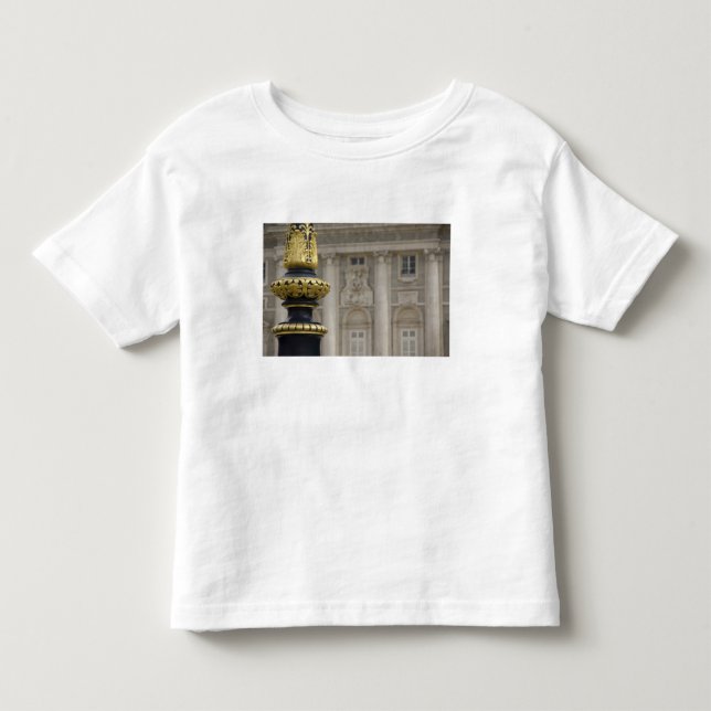 Spanien, Madrid. Royal Palace, ornatglödlampa T-shirt (Framsida)