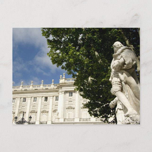 Spanien, Madrid. Royal Palace. Vykort (Framsida)