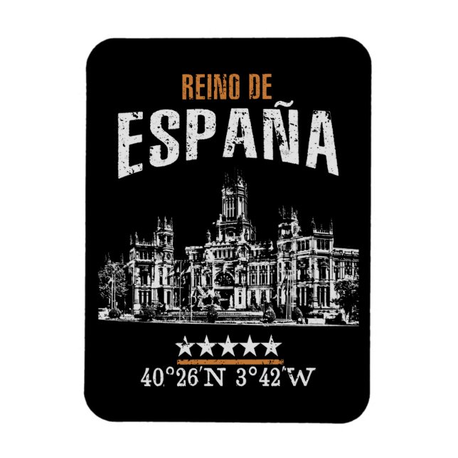 Spanien Magnet (Vertikal)