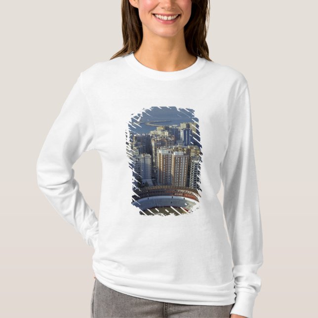 Spanien, Malaga, Andalusien View of Plaza de Toros T-shirt (Framsida)