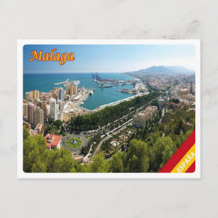 Spanien - Malaga - Vykort