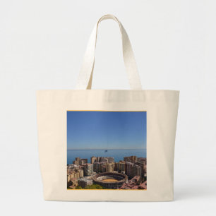 SPANIEN: Malaga's Plaza de Toros canvas tote bag Jumbo Tygkasse