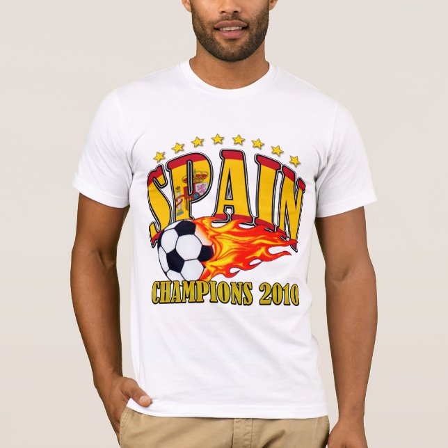 Spanien mästare 2010 t-shirt (Framsida)