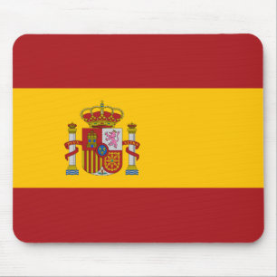 Spanien medborgareflagga Mousepad Musmatta