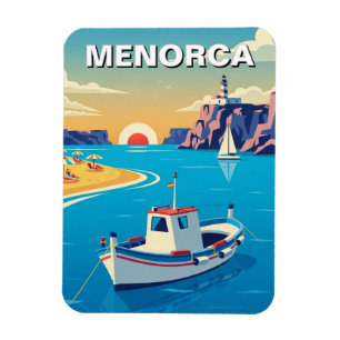 Spanien Menorca vykort Magnet