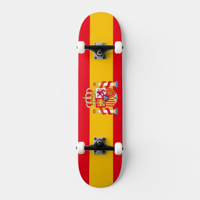 Spanien Mini Skateboard Bräda 18,5 Cm (Framsida)
