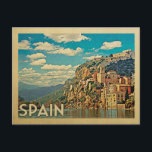 Spanien Miravet vycard Vintage resor Vykort<br><div class="desc">Spanien har en konstruktion i Vintage resor stil som omfattar den charmerande staden Miravet,  som ligger i berget.</div>