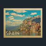 Spanien Miravet vycard Vintage resor Vykort<br><div class="desc">Spanien har en konstruktion i Vintage resor stil som omfattar den charmerande staden Miravet,  som ligger i berget.</div>