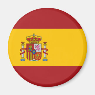 Spanien National Flagga Magnet