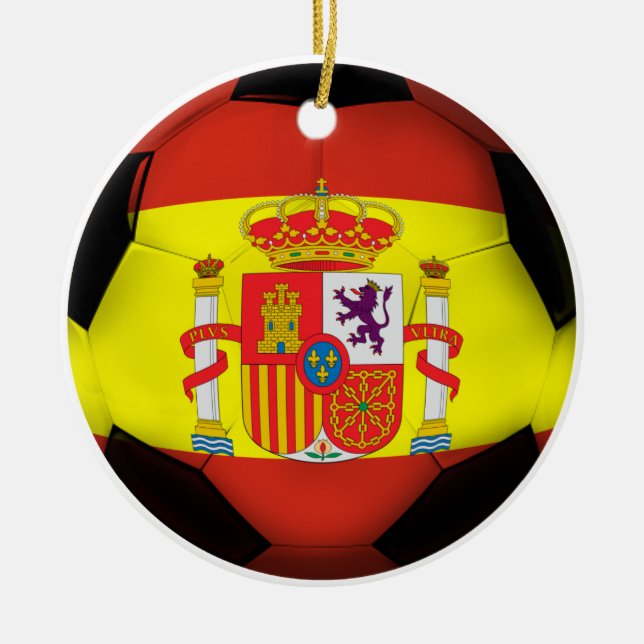 Spanien Ocer Ball Julgransprydnad Keramik (Framsidan)