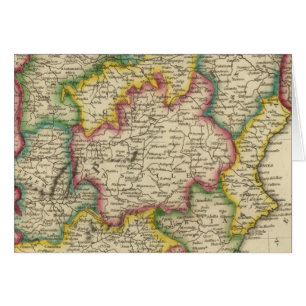 Spanien och Portugal 19 Hälsningskort