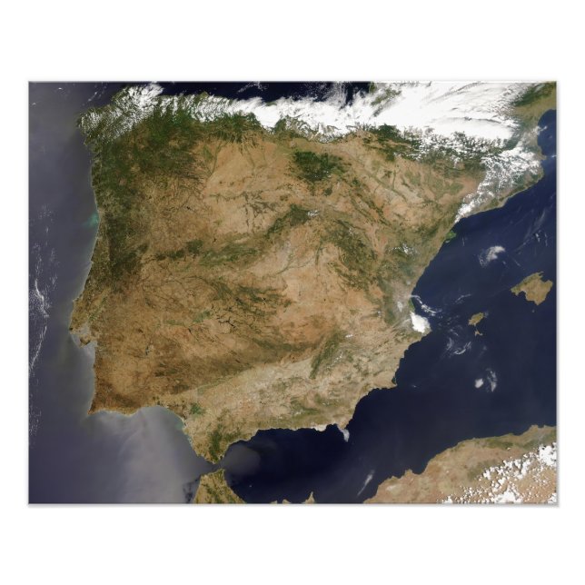 Spanien och Portugal 2 Fototryck (Framsidan)