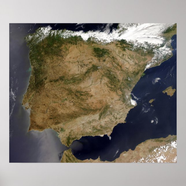 Spanien och Portugal 2 Poster (Framsidan)