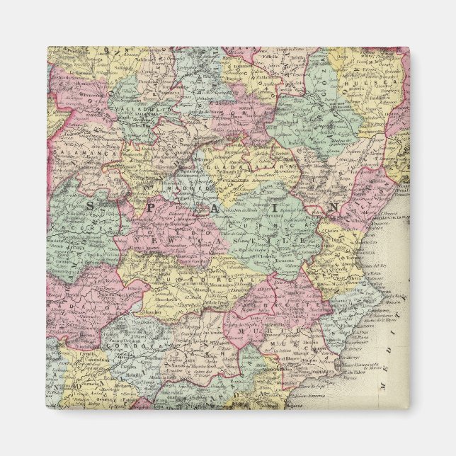 Spanien och Portugal 3 Magnet (Framsidan)