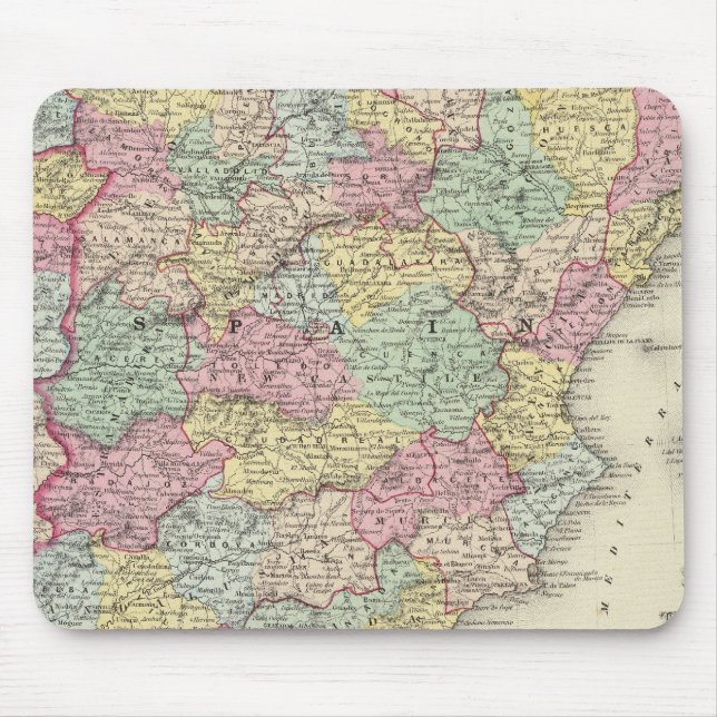 Spanien och Portugal 3 Musmatta (Framsidan)