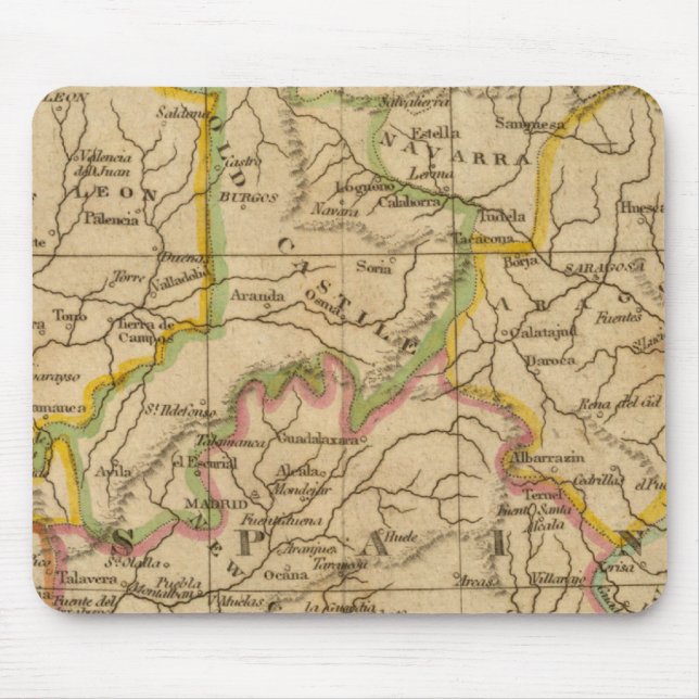 Spanien och Portugal 4 Musmatta (Framsidan)