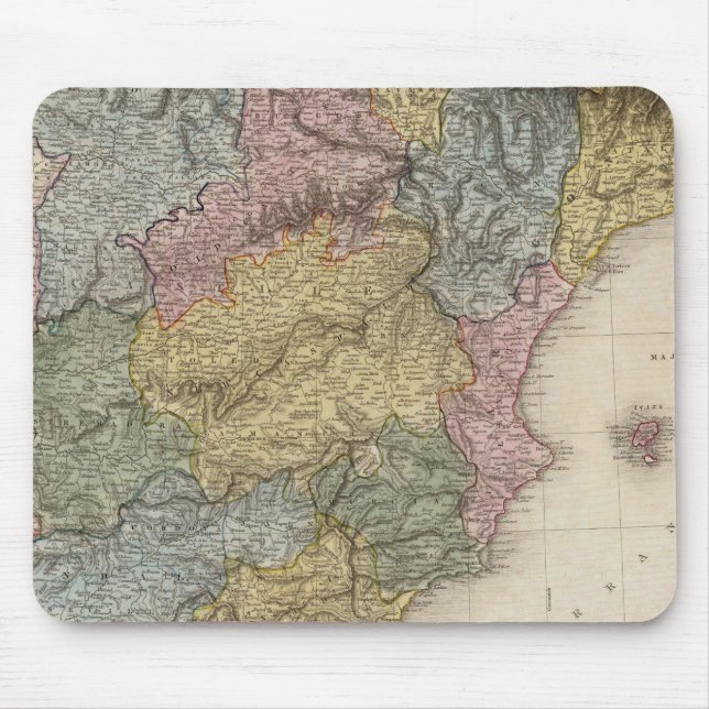 Spanien och Portugal 6 Musmatta (Framsidan)