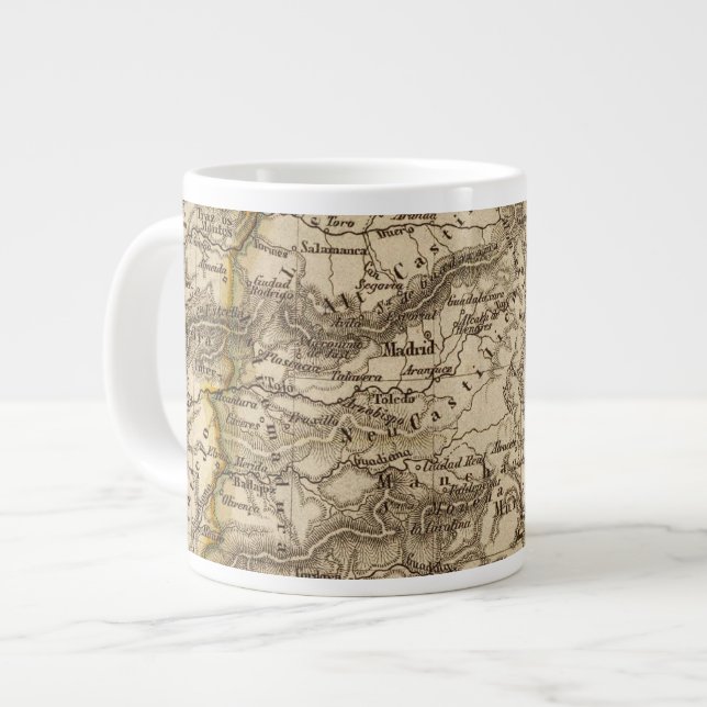 Spanien och Portugal 8 Jumbo Mugg (Framsida vänster)